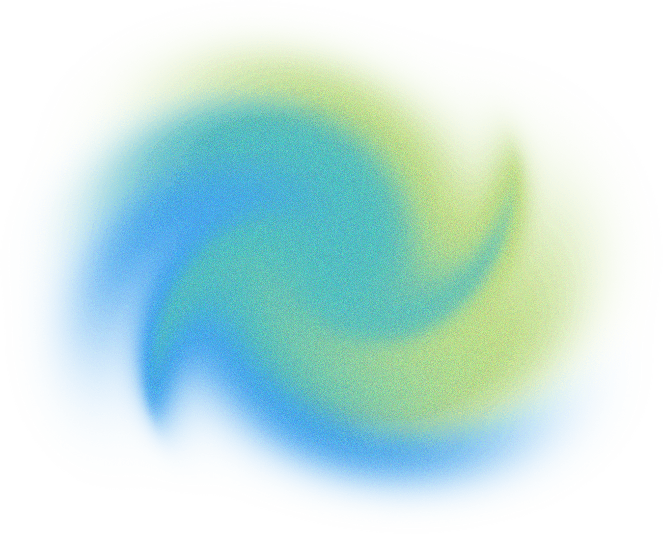Abstract Liquid Glowing Spiral Galaxy